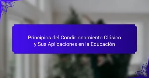 Principios del Condicionamiento Clásico y Sus Aplicaciones en la Educación